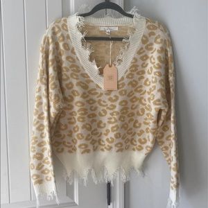 Leopard sweater